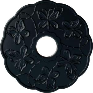 image17 78OD x 3 78ID x 1P Terrones Butterfly Ceiling Medallion Fits Canopies up to 3 78HandPainted Night Shade