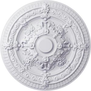 image26OD x 3P Vincent Ceiling Medallion Fits Canopies up to 6Factory Primed