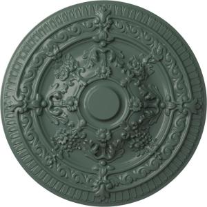 image26OD x 3P Vincent Ceiling Medallion Fits Canopies up to 6HandPainted Cloud Burst