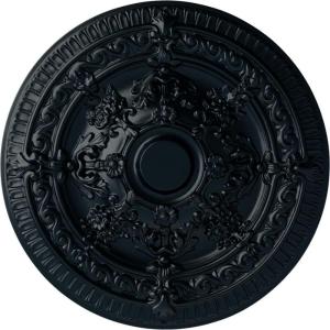 image26OD x 3P Vincent Ceiling Medallion Fits Canopies up to 6HandPainted Night Shade