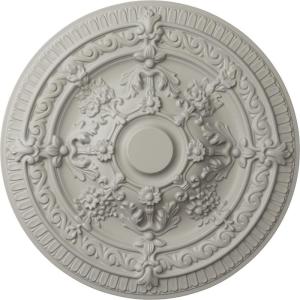 image26OD x 3P Vincent Ceiling Medallion Fits Canopies up to 6HandPainted Pot of Cream