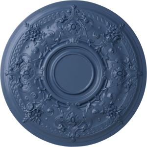 image29 14OD x 2P Darnay Ceiling Medallion Fits Canopies up to 7 14HandPainted Americana