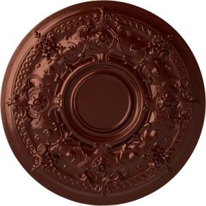 image29 14OD x 2P Darnay Ceiling Medallion Fits Canopies up to 7 14HandPainted Antique Copper