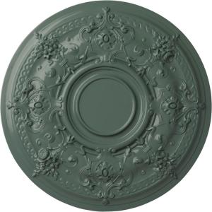 image29 14OD x 2P Darnay Ceiling Medallion Fits Canopies up to 7 14HandPainted Cloud Burst