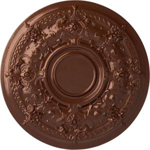 image29 14OD x 2P Darnay Ceiling Medallion Fits Canopies up to 7 14HandPainted Copper Penny