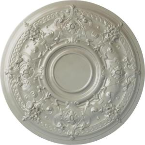 image29 14OD x 2P Darnay Ceiling Medallion Fits Canopies up to 7 14HandPainted Flash Copper