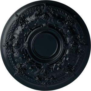 image29 14OD x 2P Darnay Ceiling Medallion Fits Canopies up to 7 14HandPainted Night Shade