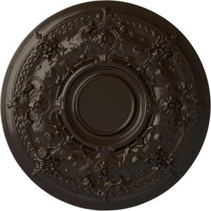 image29 14OD x 2P Darnay Ceiling Medallion Fits Canopies up to 7 14HandPainted Stone Hearth