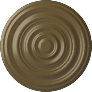 image29 18OD x 1 12P Carton Smooth Ceiling Medallion Fits Canopies up to 9 18Mississippi Mud Flat Finish