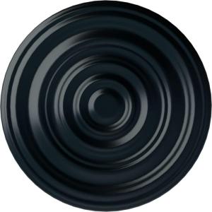 image29 18OD x 1 12P Carton Smooth Ceiling Medallion Fits Canopies up to 9 18Night Shade Flat Finish