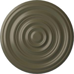 image29 18OD x 1 12P Carton Smooth Ceiling Medallion Fits Canopies up to 9 18Painted Turtle Flat Finish