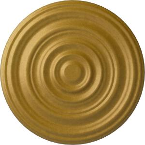 image29 18OD x 1 12P Carton Smooth Ceiling Medallion Fits Canopies up to 9 18Pharaohs Gold Metallic Series