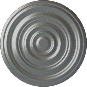 image29 18OD x 1 12P Carton Smooth Ceiling Medallion Fits Canopies up to 9 18Platinum Metallic Series