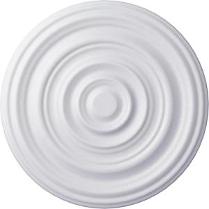 image29 18OD x 1 12P Carton Smooth Ceiling Medallion Fits Canopies up to 9 18Primed