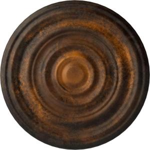 image29 18OD x 1 12P Carton Smooth Ceiling Medallion Fits Canopies up to 9 18Rust Metallic Series