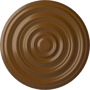 image29 18OD x 1 12P Carton Smooth Ceiling Medallion Fits Canopies up to 9 18Smokey Topaz Flat Finish