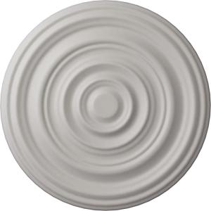 image29 18OD x 1 12P Carton Smooth Ceiling Medallion Fits Canopies up to 9 18Ultra Pure White Flat Finish
