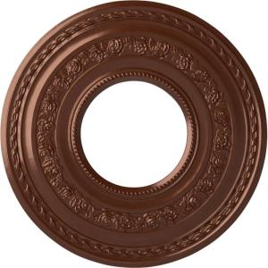 image29 38OD x 11 58ID x 1 18P Anthony Ceiling Medallion Fits Canopies up to 11 58Copper Penny Metallic Series