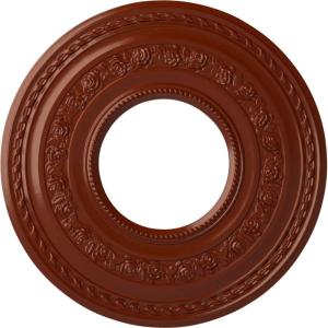 image29 38OD x 11 58ID x 1 18P Anthony Ceiling Medallion Fits Canopies up to 11 58Firebrick Flat Finish