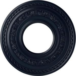 image29 38OD x 11 58ID x 1 18P Anthony Ceiling Medallion Fits Canopies up to 11 58Midnight Dream Flat Finish