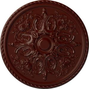 image32 58OD x 2P Bradford Ceiling Medallion Fits Canopies up to 6 58Brushed Mahogany Flat Finish