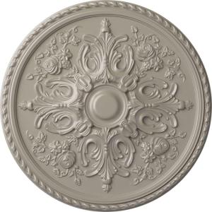 image32 58OD x 2P Bradford Ceiling Medallion Fits Canopies up to 6 58Pearl White Metallic Series