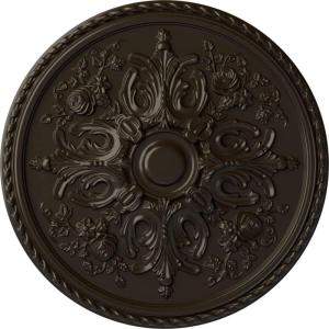 image32 58OD x 2P Bradford Ceiling Medallion Fits Canopies up to 6 58Stone Hearth Flat Finish