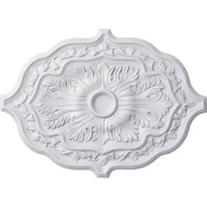 image36W x 26H x 1 12P Pesaro Ceiling MedallionFactory Primed