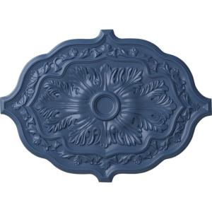 image36W x 26H x 1 12P Pesaro Ceiling MedallionHandPainted Americana
