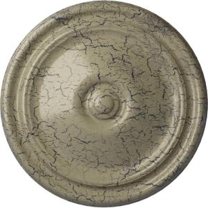 imageEkena Millwork CM12RE Reece Ceiling Medallion 12OD x 1 34P Fits Canopies up to 2 38 Factory PrimedCastle Stone Crackle Flat Finish