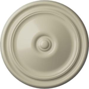 imageEkena Millwork CM12RE Reece Ceiling Medallion 12OD x 1 34P Fits Canopies up to 2 38 Factory PrimedClear Yellow Flat Finish