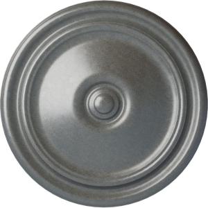imageEkena Millwork CM12RE Reece Ceiling Medallion 12OD x 1 34P Fits Canopies up to 2 38 Factory PrimedPlatinum Metallic Series