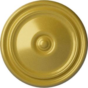 imageEkena Millwork CM12RE Reece Ceiling Medallion 12OD x 1 34P Fits Canopies up to 2 38 Factory PrimedRich Gold Metallic Series