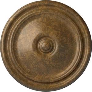 imageEkena Millwork CM12RE Reece Ceiling Medallion 12OD x 1 34P Fits Canopies up to 2 38 Factory PrimedRubbed Bronze Metallic Series