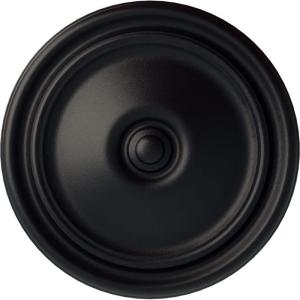 imageEkena Millwork CM12RE Reece Ceiling Medallion 12OD x 1 34P Fits Canopies up to 2 38 Factory PrimedSteel Gray Metallic Series