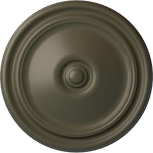 imageEkena Millwork CM12RE Reece Ceiling Medallion 12OD x 1 34P Fits Canopies up to 2 38 Factory PrimedWitch Hazel Flat Finish