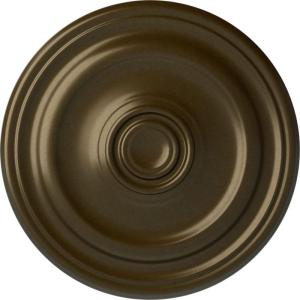 imageEkena Millwork CM16KP Kepler Traditional Ceiling Medallion 15 78OD x 1 12P For Canopies up to 3 34 Factory PrimedHandPainted Brass