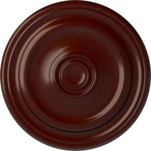 imageEkena Millwork CM16KP Kepler Traditional Ceiling Medallion 15 78OD x 1 12P For Canopies up to 3 34 Factory PrimedHandPainted Brushed Mahogany