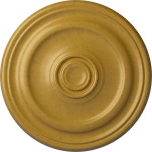imageEkena Millwork CM16KP Kepler Traditional Ceiling Medallion 15 78OD x 1 12P For Canopies up to 3 34 Factory PrimedHandPainted Iridescent Gold