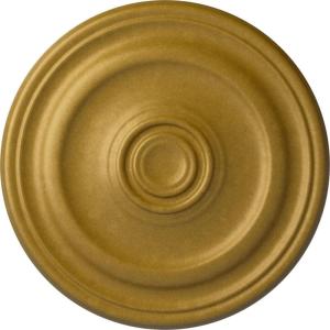 imageEkena Millwork CM16KP Kepler Traditional Ceiling Medallion 15 78OD x 1 12P For Canopies up to 3 34 Factory PrimedHandPainted Pharaohs Gold