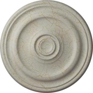 imageEkena Millwork CM16KP Kepler Traditional Ceiling Medallion 15 78OD x 1 12P For Canopies up to 3 34 Factory PrimedHandPainted Pot of Cream Crackle