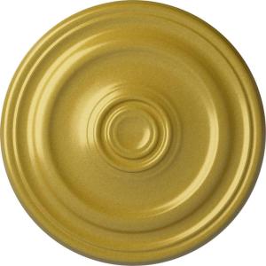 imageEkena Millwork CM16KP Kepler Traditional Ceiling Medallion 15 78OD x 1 12P For Canopies up to 3 34 Factory PrimedHandPainted Rich Gold