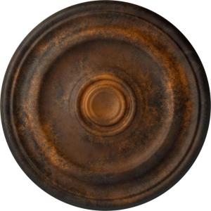 imageEkena Millwork CM16KP Kepler Traditional Ceiling Medallion 15 78OD x 1 12P For Canopies up to 3 34 Factory PrimedHandPainted Rust
