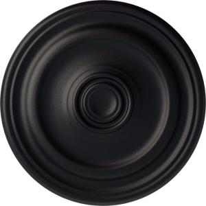 imageEkena Millwork CM16KP Kepler Traditional Ceiling Medallion 15 78OD x 1 12P For Canopies up to 3 34 Factory PrimedHandPainted Steel Gray