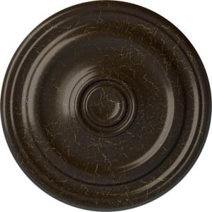 imageEkena Millwork CM16KP Kepler Traditional Ceiling Medallion 15 78OD x 1 12P For Canopies up to 3 34 Factory PrimedHandPainted Stone Hearth Crackle