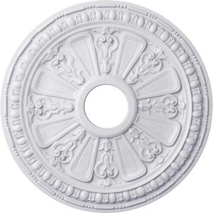 imageEkena Millwork CM18RA 18 18Inch OD 3 58Inch ID x 1 18Inch P Raymond Ceiling MedallionFactory Primed