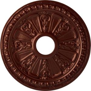 imageEkena Millwork CM18RA 18 18Inch OD 3 58Inch ID x 1 18Inch P Raymond Ceiling MedallionHandPainted Antique Copper