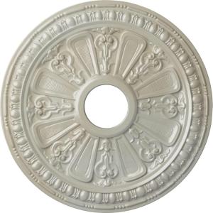 imageEkena Millwork CM18RA 18 18Inch OD 3 58Inch ID x 1 18Inch P Raymond Ceiling MedallionHandPainted Flash Blue