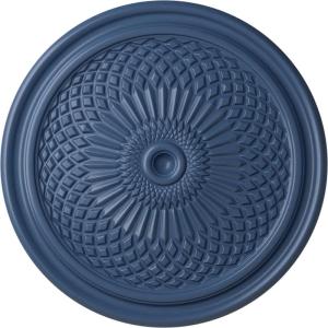 imageEkena Millwork CM22TN 22Inch OD Trinity Ceiling Medallion 22OD x 1 34P Fits Canopies up to 3 Factory PrimedAmericana Flat Finish