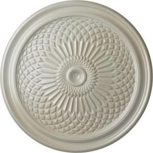 imageEkena Millwork CM22TN 22Inch OD Trinity Ceiling Medallion 22OD x 1 34P Fits Canopies up to 3 Factory PrimedFlash Blue Metallic Series
